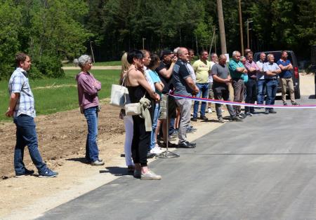 OTVORITEV DOVOZNE CESTE DO BIATLONSKEGA CENTRA 15 FOTO LJUBO VUKELIČ
